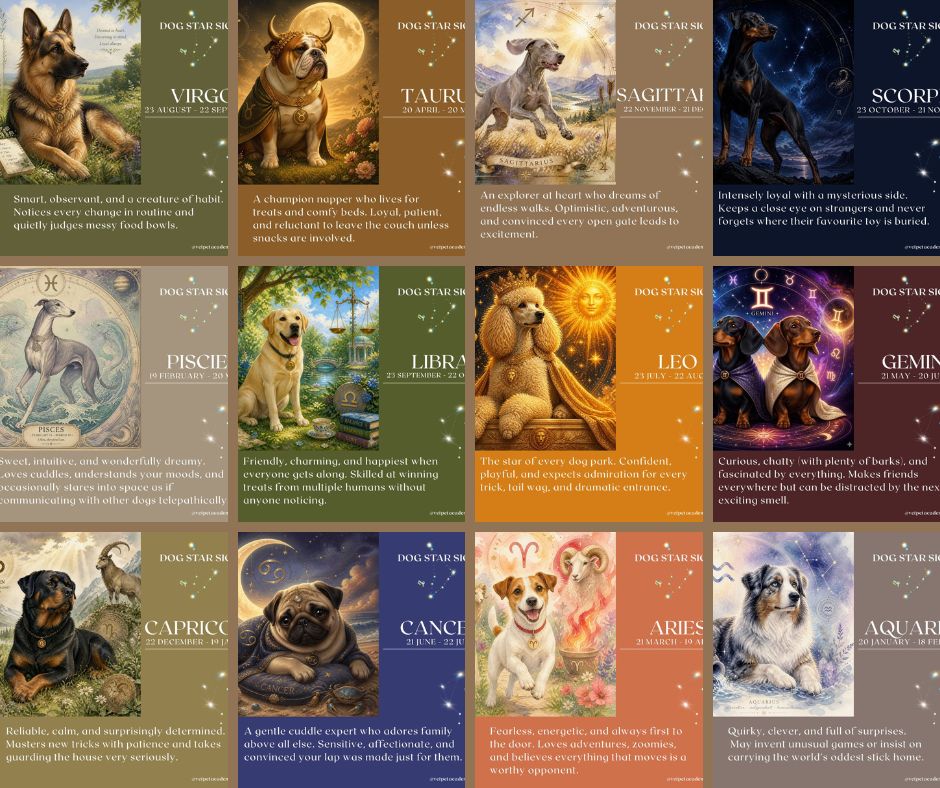 Dog Zodiac Signs